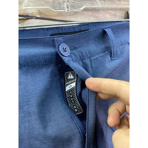 Travis Matthew Shorts Adult 36 Blue Chino Golf Performance Outdoors Mens - Picture 6 of 6